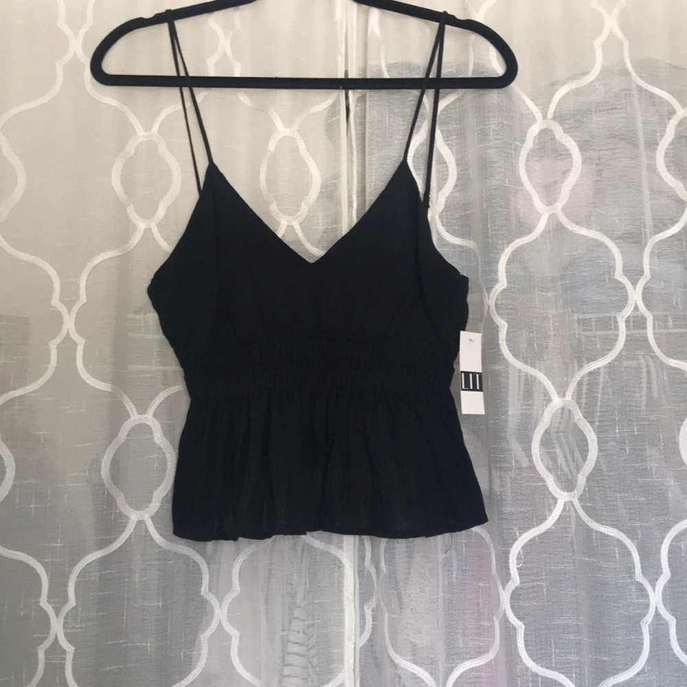 Cotton Candy LA Black Tank Top